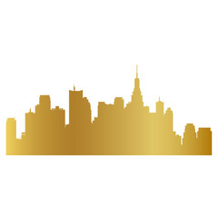 golden city skyline vector, golden building, gold city vector, golden city sign, golden city icon