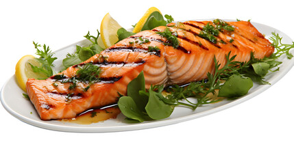 grilled salmon png, seafood delight, salmon fillet, barbecue cuisine, fish clipart, delicious dish, transparent background, culinary illustration, healthy meal






