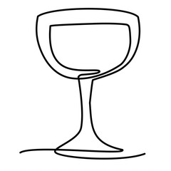 continuous line of glass