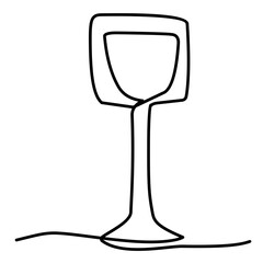 continuous line of glass