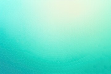 Fototapeta na wymiar Mint round gradient. Digital noise, grain texture