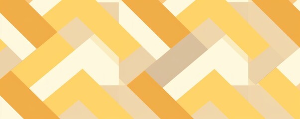 Mustard repeated soft pastel color vector art geometric pattern