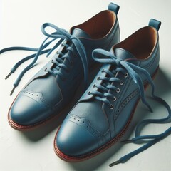 pair of  man shoes