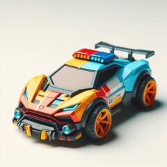 colorful toy car