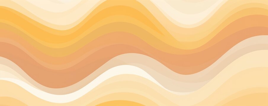 Ochre repeated soft pastel color vector art line pattern