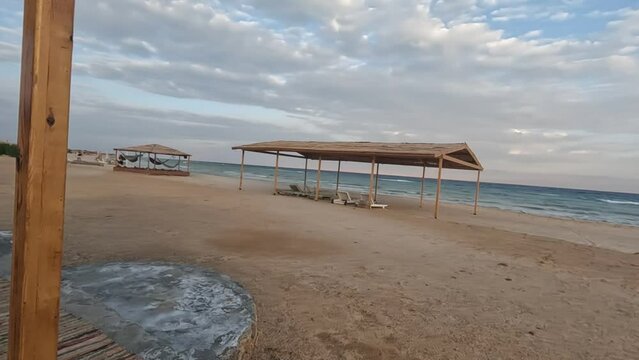 beach with trees Egypt Dahab
