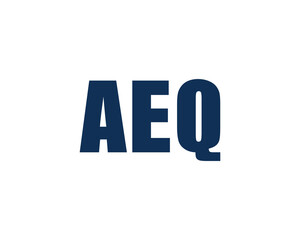 AEQ LOGO DESIGN VECTOR TEMPLATE