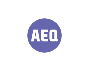 AEQ LOGO DESIGN VECTOR TEMPLATE