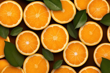 Orange repeated pattern 