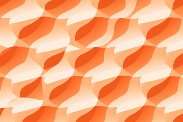 Orange repeated soft pastel color vector art geometric pattern 