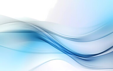 Abstract light blue background poster with dynamic. generative ai