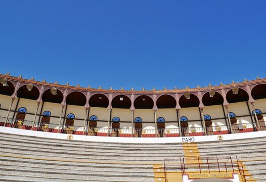 Arena de toros - Bull ring in Almendralejo, Extremadura - Spain