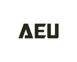 AEU LOGO DESIGN VECTOR TEMPLATE