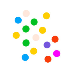 abstract dots