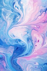 Pastel navy seamless marble pattern with psychedelic swirls 