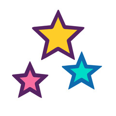 Fototapeta premium collection stars