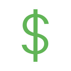Obraz premium dollar sign icon 