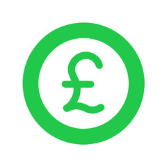 Obraz premium pound sign icon 