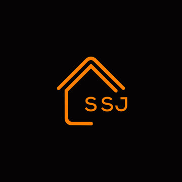 SSJ Letter logo design template vector. SSJ Business abstract connection vector logo. SSJ icon circle logotype.
