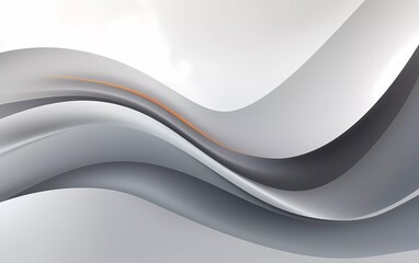 Abstract gray background poster with dynamic. generative ai