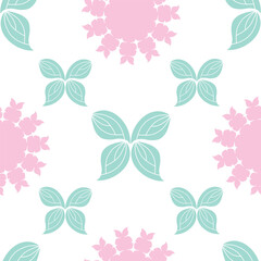 seamless repeat pattern with beautiful butterfly and flowers on a white background perfect for fabric, scrap booking, wallpaper, gift wrap projects