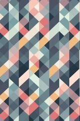 Pewter repeated soft pastel color vector art geometric pattern