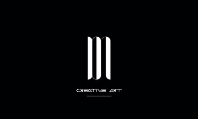 DN, ND, D, N abstract letters logo monogram