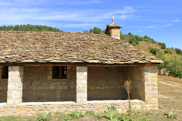 Kisha Shen Ilia Church near Shipskë, Voskopoja, Albania