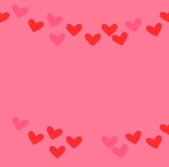 valentine hearts background