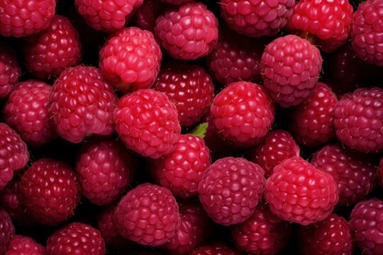 Raspberry repeated pattern