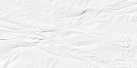 White crumpled paper background texture pattern overlay. wrinkled high resolution arts craft and canvas white crumpled paper.	