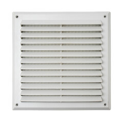 plastic ventilation grill for homes. isolated white background