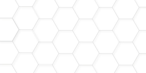 	
Abstract 3d background. Abstract white background with hexagons. Abstract hexagon polygonal pattern background vector. seamless bright white abstract honeycomb background. - obrazy, fototapety, plakaty