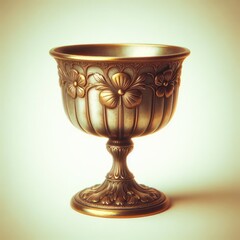 valuable antique glass cup
