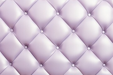 Seamless light pastel lavender diamond tufted upholstery background texture 