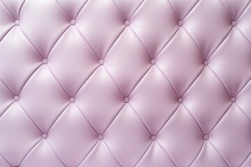Seamless light pastel mauve diamond tufted upholstery background texture 
