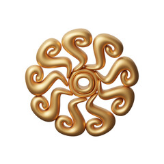 Traditional Ornament 3d illustration