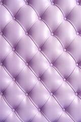 Seamless light pastel orchid diamond tufted upholstery background texture 