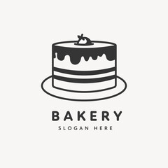 Modern Cake logo food business