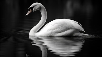 mute swan cygnus olor