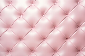 Seamless light pastel rose diamond tufted upholstery background texture