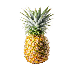 pineapple, Fresh pineapple, fresh fruit on transparent background. Element for design