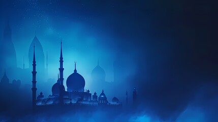 Deep Blue Mosque