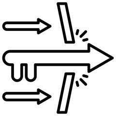 Breakthrough Outline Icon