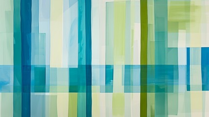
blue green
Watercolor background, rectangular square geometric shapes
