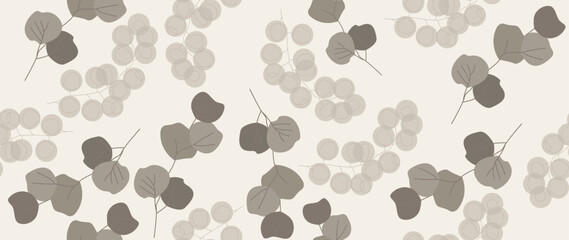 Vector seamless background. Minimalistic abstract pattern. Modern print. Ideal for textile design, screensavers, covers, cards, invitations and posters.