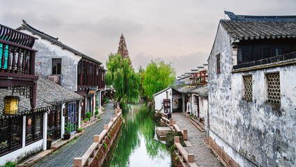 Fototapeta na wymiar Zhouzhuang, China