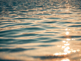 abstract background of water surface with bokeh defocused lights
