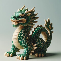 chinese dragon statue
