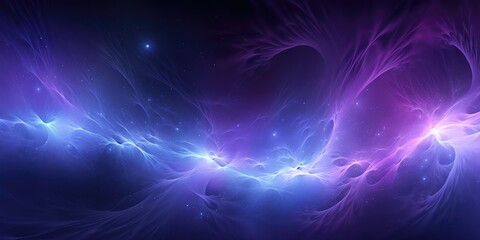Fototapeta na wymiar Purple lights space abstract background illustration